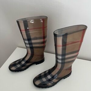 Burberry Classic Check Rain Boots